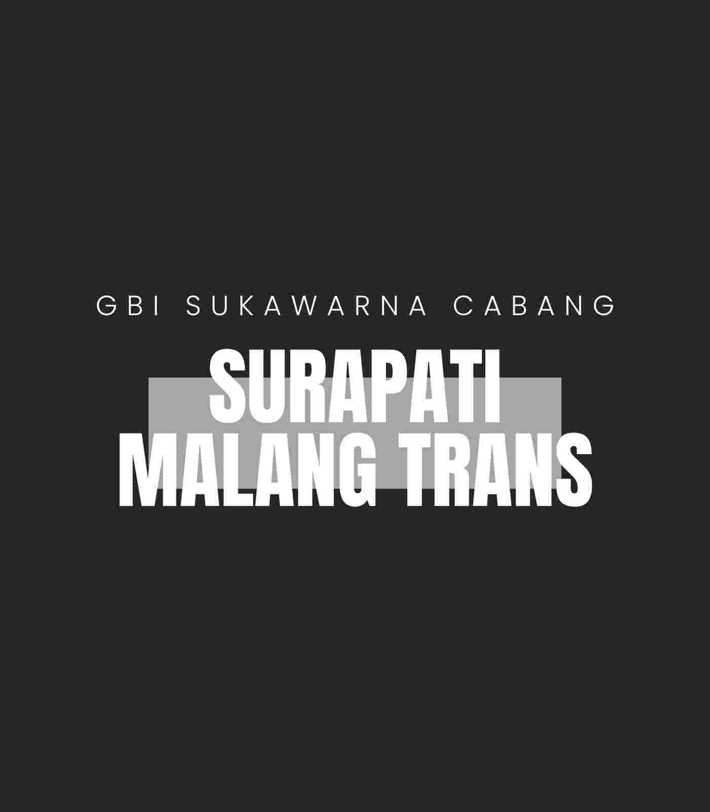 SURAPATI MALANG TRANS Schedule